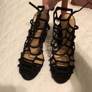 Schutz Block heeled sandals